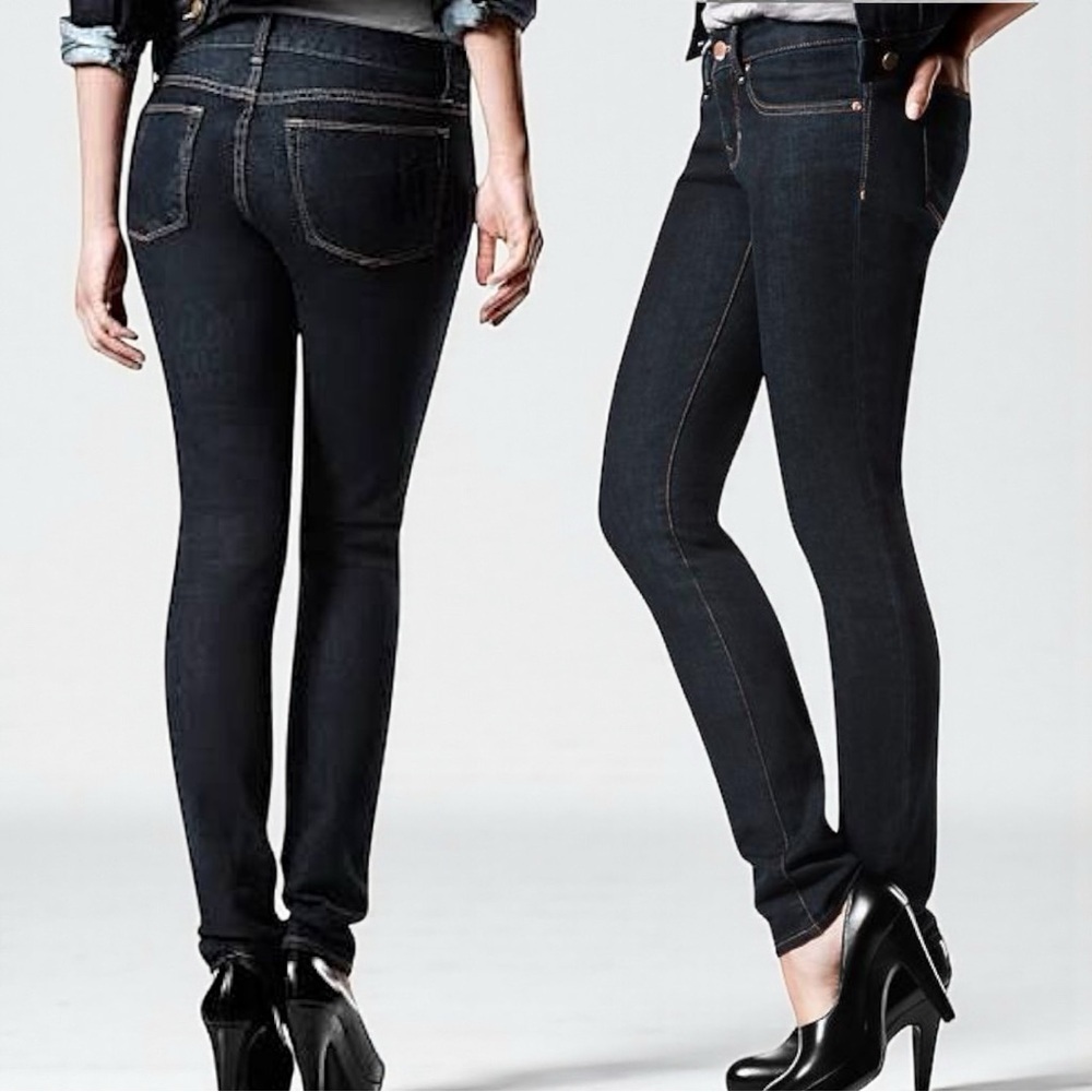 GAP 1969 Skinny Jeans Women’s Petite Jeans Always Skinny Dark Wash Size 2 Short